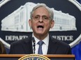 Attorney General Merrick Garland announces Jack Smith as special counsel to oversee the Justice Department's investigation into the presence of classified documents at former President Donald Trump's Florida estate.